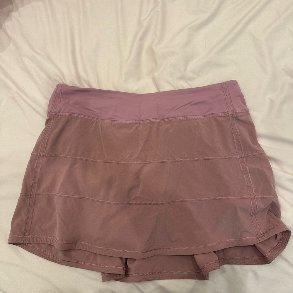 Lululemon Athletica Mauve Pace Rival Midrise Skort